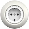 Schneider Electric Sterkstrøm|Renova Jordet vegguttak 1-veis Innfelt Hvit