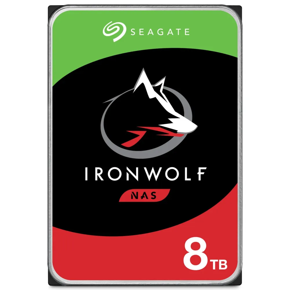 Seagate Datamaskinkomponenter|Lagring|Ironwolf Intern harddisk 3,5" 8 TB