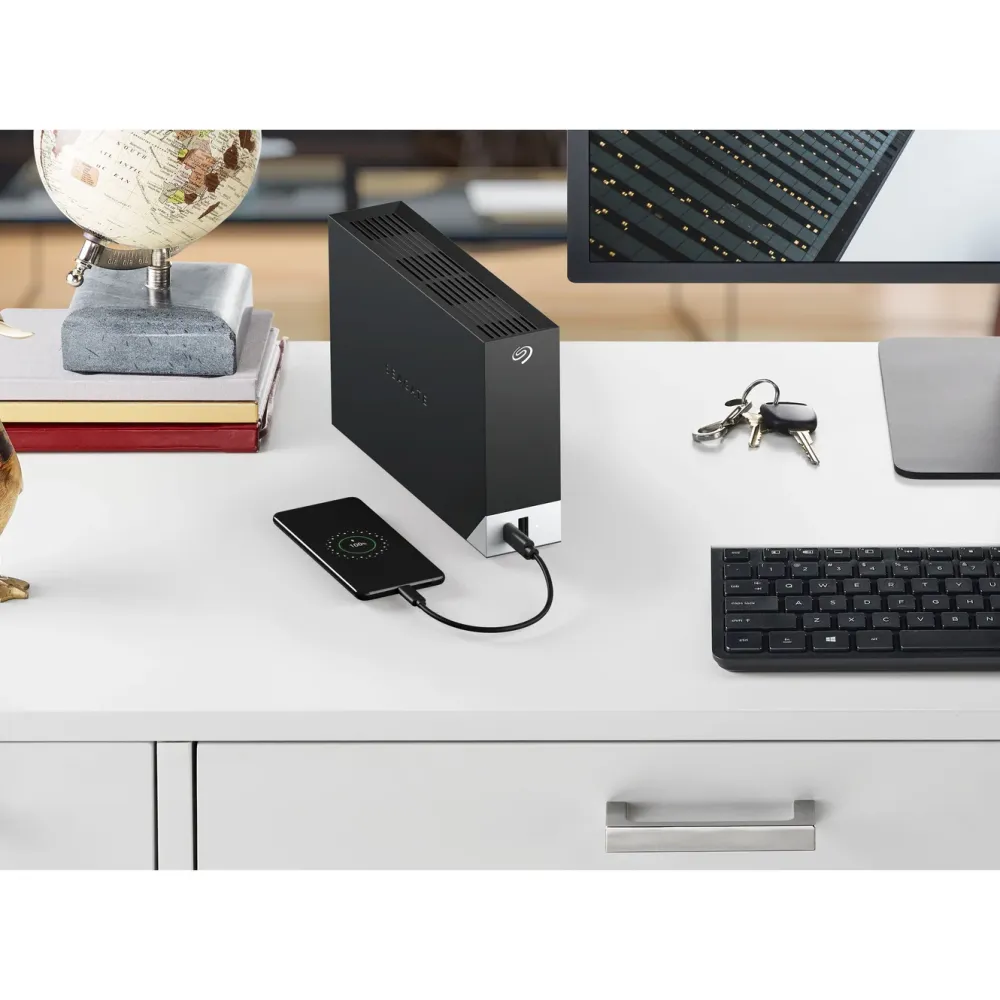 Seagate Lagring|One Touch Desktop Ekstern harddisk 8 TB