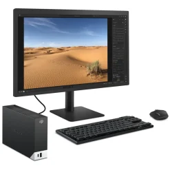 Seagate Lagring|One Touch Desktop Ekstern harddisk 8 TB