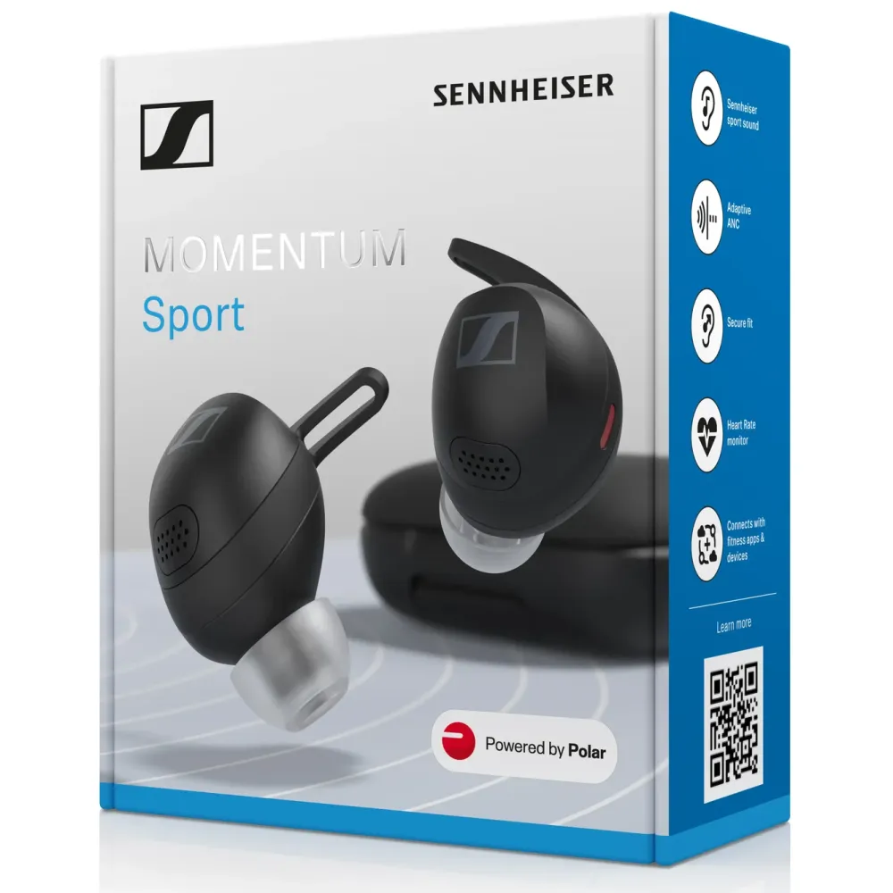 Sennheiser Hodetelefoner Og Hodesett|Momentum Sport True Wireless-hodetelefoner