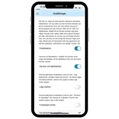 Sensorem Smart Ring|Smartklokker Og Ringer|Klokke med trygghetsalarm - Svart