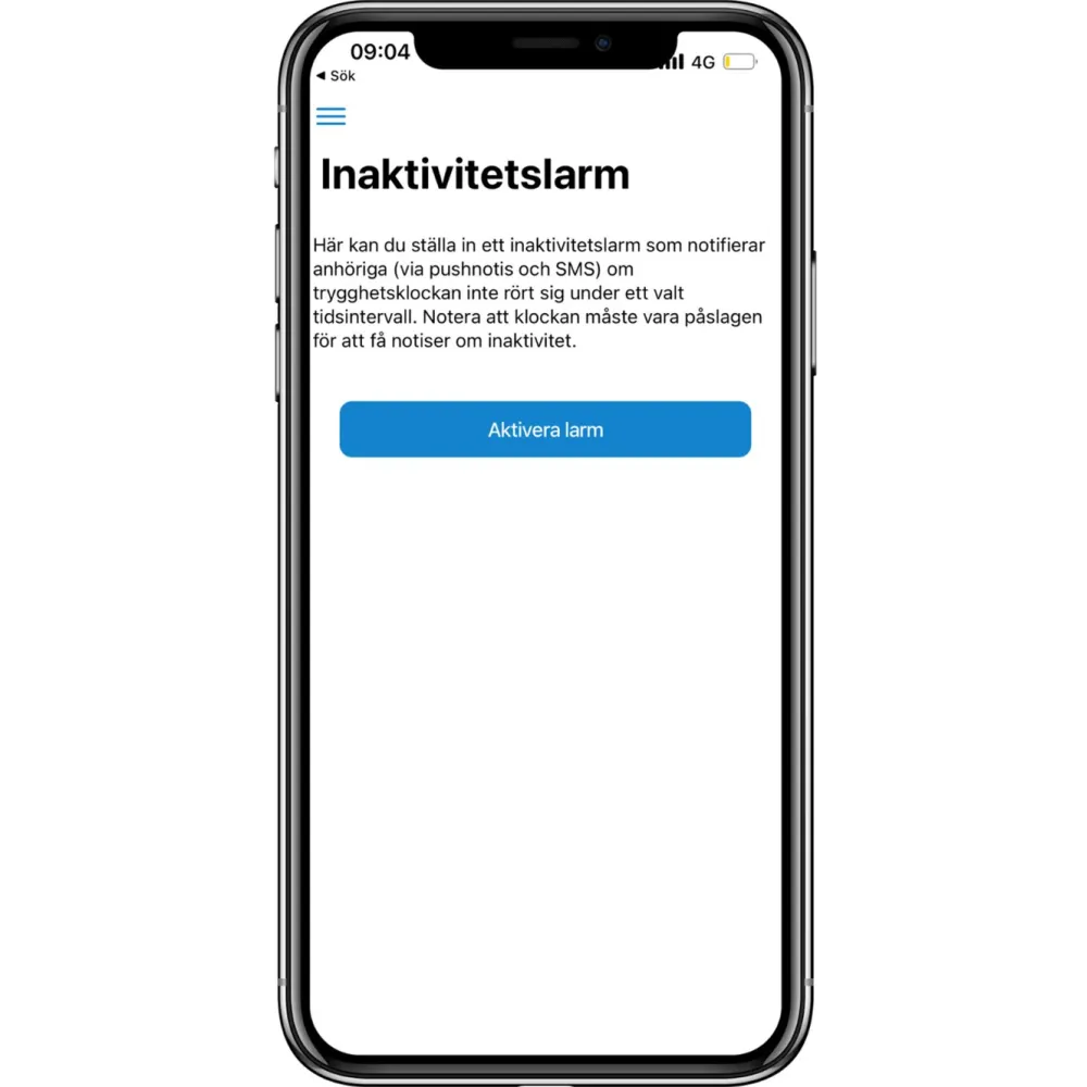 Sensorem Smart Ring|Smartklokker Og Ringer|Klokke med trygghetsalarm - Svart