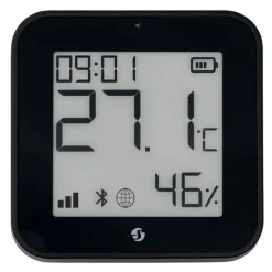 Shelly Smarte Sensorer|BLU H&T Display ZB sensor