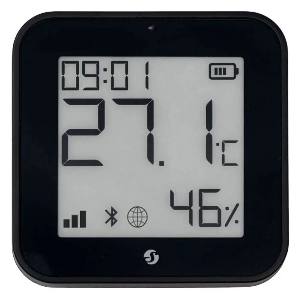 Shelly Smarte Sensorer|BLU H&T Display ZB sensor