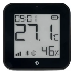 Shelly Smarte Sensorer|BLU H&T Display ZB sensor