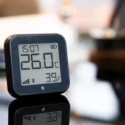 Shelly Smarte Sensorer|H&T Gen 3 Termometer og hygrometer