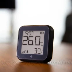 Shelly Smarte Sensorer|H&T Gen 3 Termometer og hygrometer