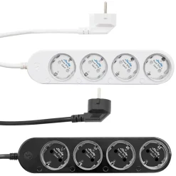 Shelly Strømledninger|Sterkstrøm|Power Strip 4 Gen4