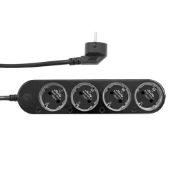 Shelly Strømledninger|Sterkstrøm|Power Strip 4 Gen4