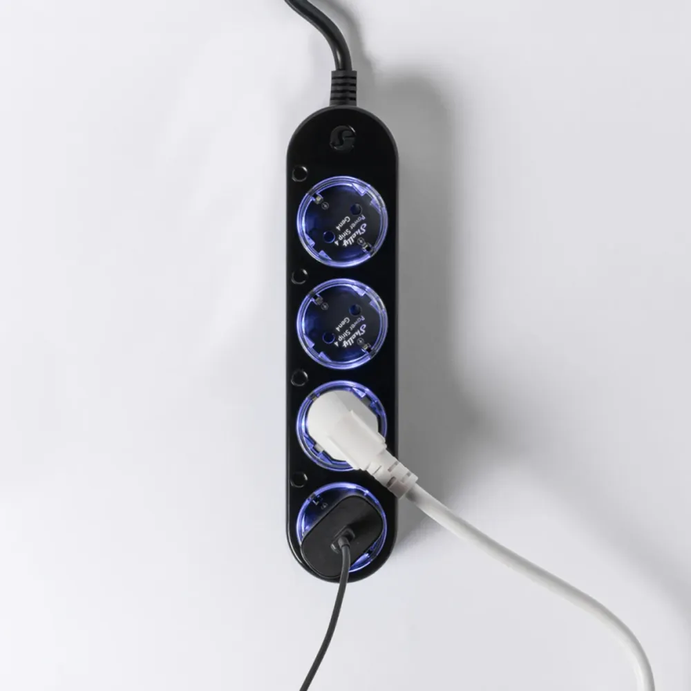 Shelly Strømledninger|Sterkstrøm|Power Strip 4 Gen4