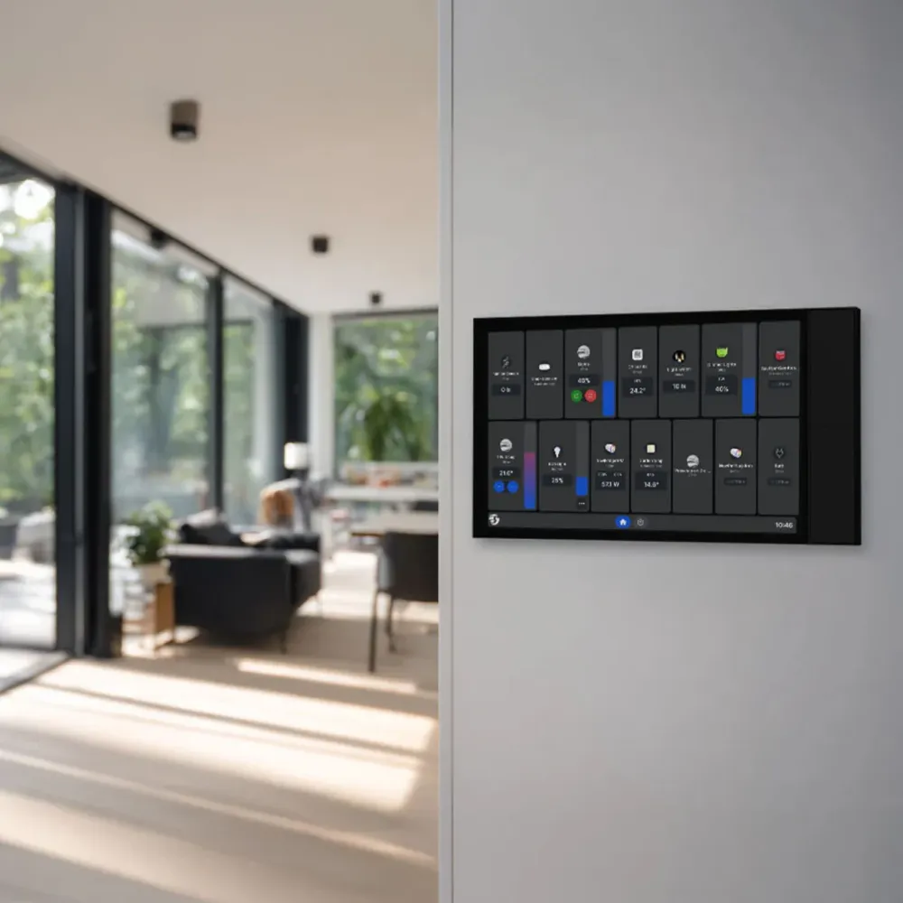 Shelly Fjernstrømbryter|Wall Display XL smart kontrollpanel