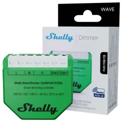 Shelly Sterkstrøm|Fjernstrømbryter|Wave Dimmer EU LR – Z-Wave 800-dimmer med Long Range