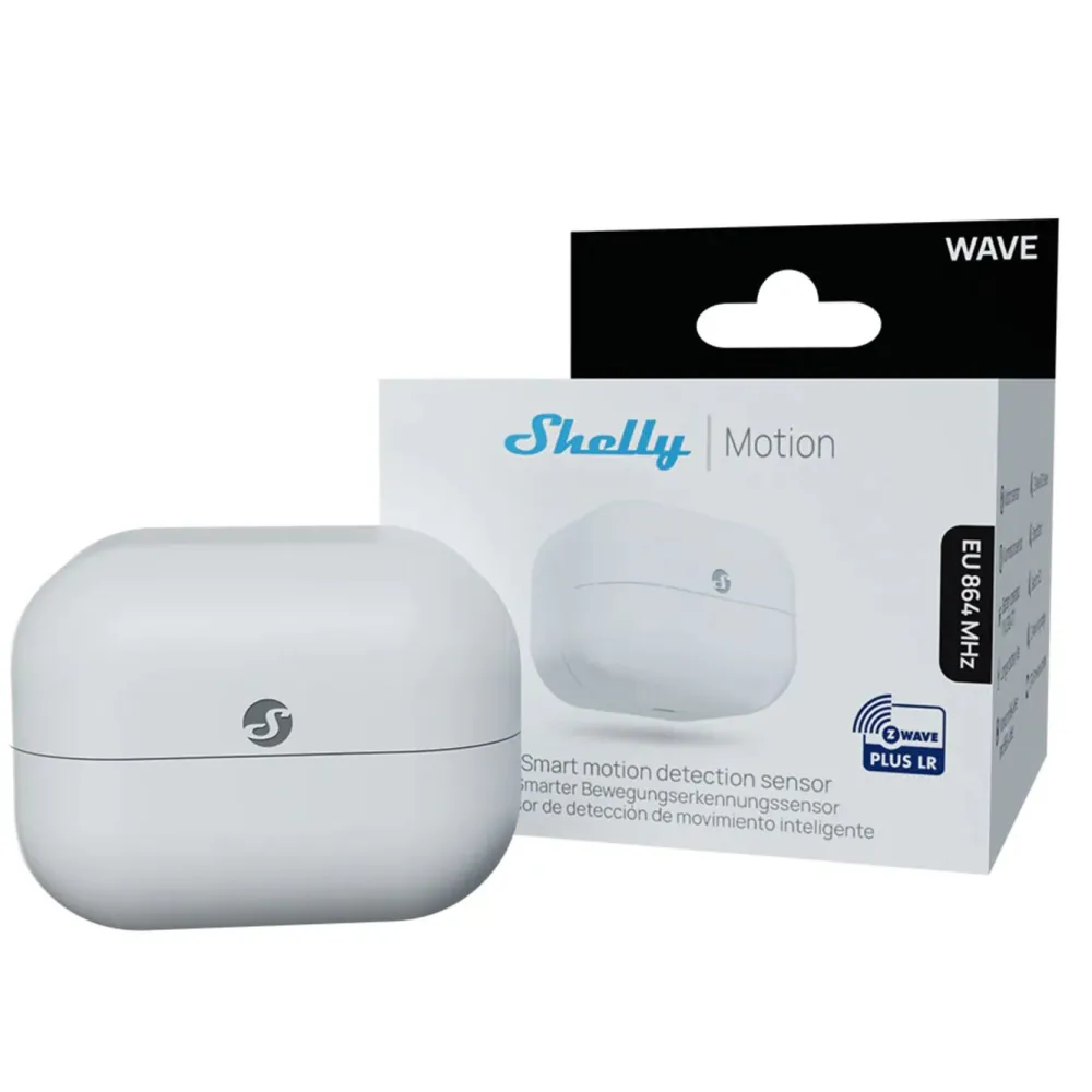 Shelly Smarte Sensorer|Wave Motion EU LR bevegelsessensor
