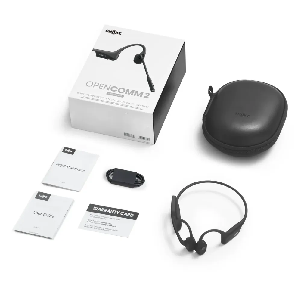 Shokz Hodetelefoner Og Hodesett|OpenComm2 Trådløse hodetelefoner