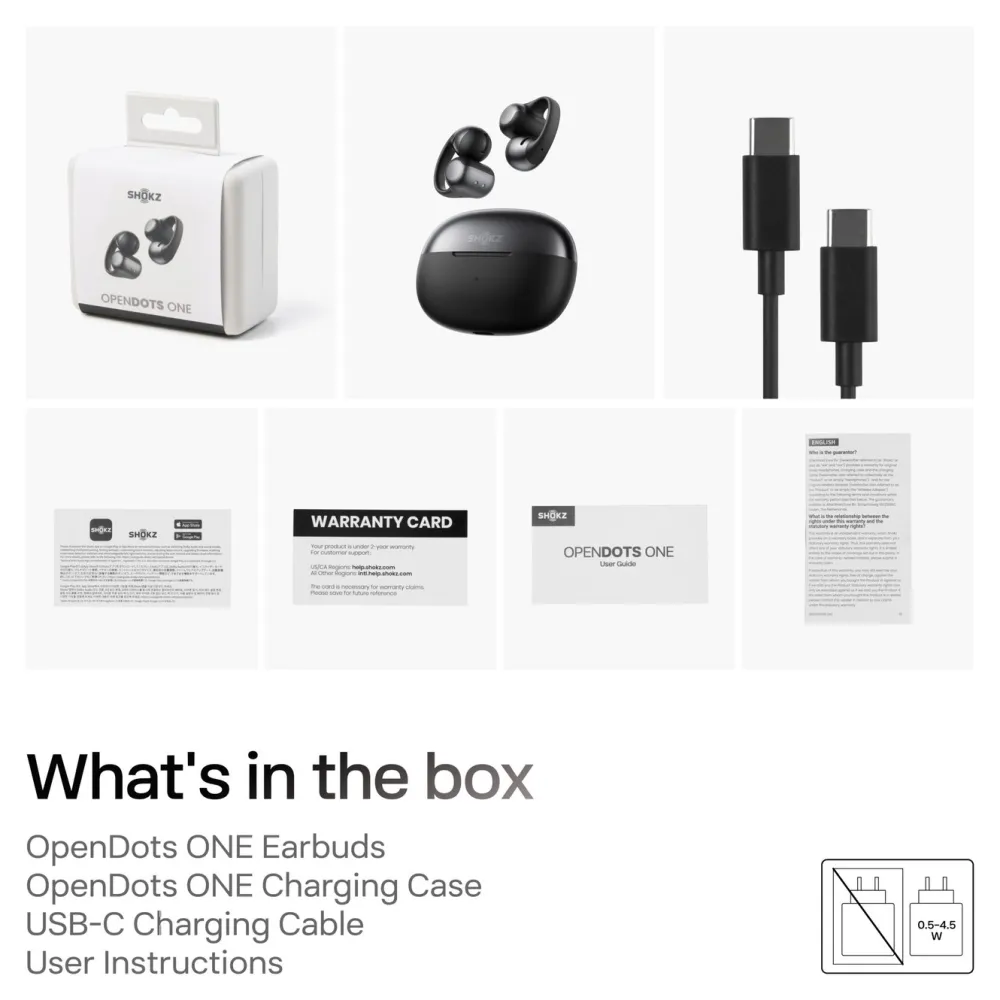 Shokz Iphone-Tilbehør|Dataheadset|OpenDots One – trådløse åpne clip-on-hodetelefoner