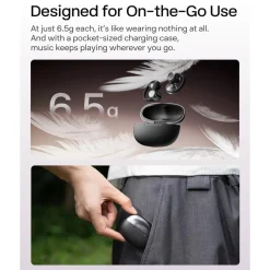 Shokz Iphone-Tilbehør|Dataheadset|OpenDots One – trådløse åpne clip-on-hodetelefoner