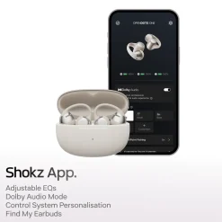Shokz Iphone-Tilbehør|Hodetelefoner Og Hodesett|OpenDots One – trådløse åpne clip-on-hodetelefoner