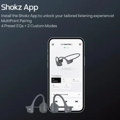 Shokz Dataheadset|Hodetelefoner Og Hodesett|OpenRun Pro 2 Mini Trådløse hodetelefoner