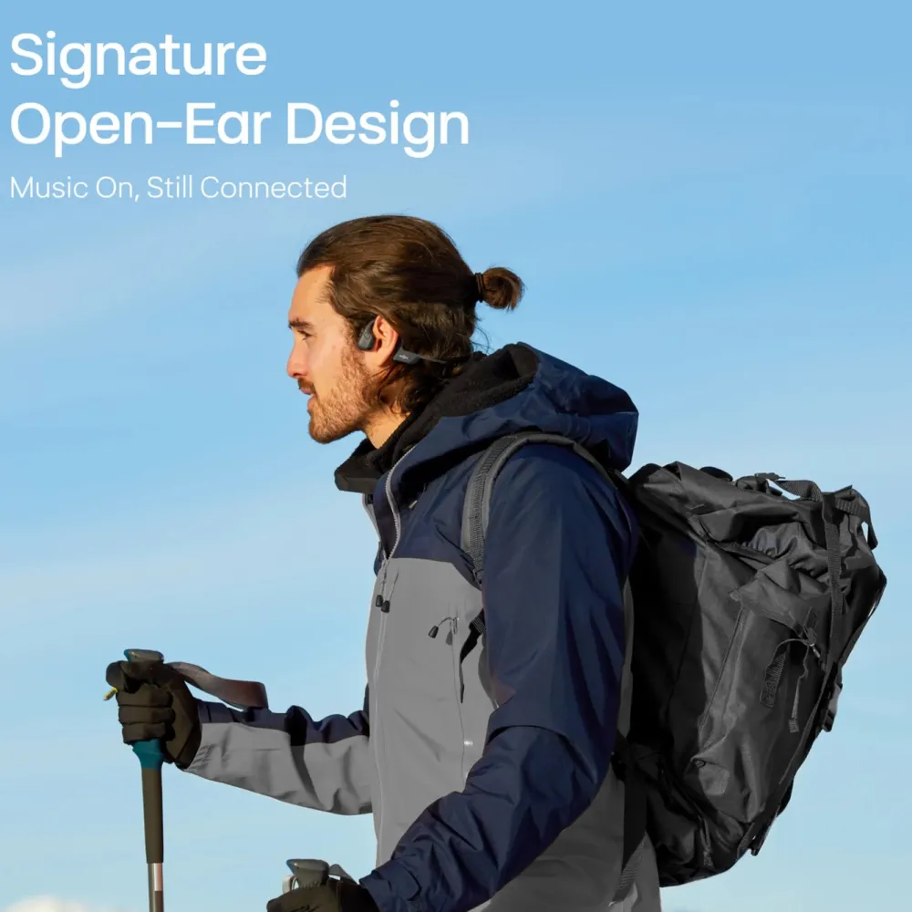 Shokz Dataheadset|Hodetelefoner Og Hodesett|OpenRun Pro 2 Mini Trådløse hodetelefoner