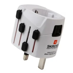 Skross Reiseeffekter|Overfallsalarm|Jordet universalreiseadapter