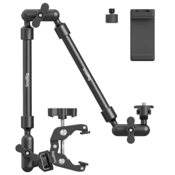 SmallRig Foto Og Video|Mobiltelefonholder|Magic Arm-kit med krabbklemme og mobilholder 56 cm