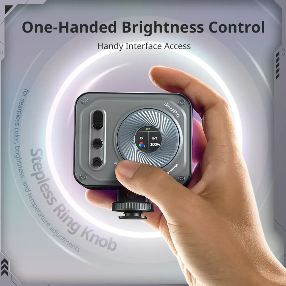 SmallRig Foto Og Video|Vibe P108 Pro mini-LED-videolampe