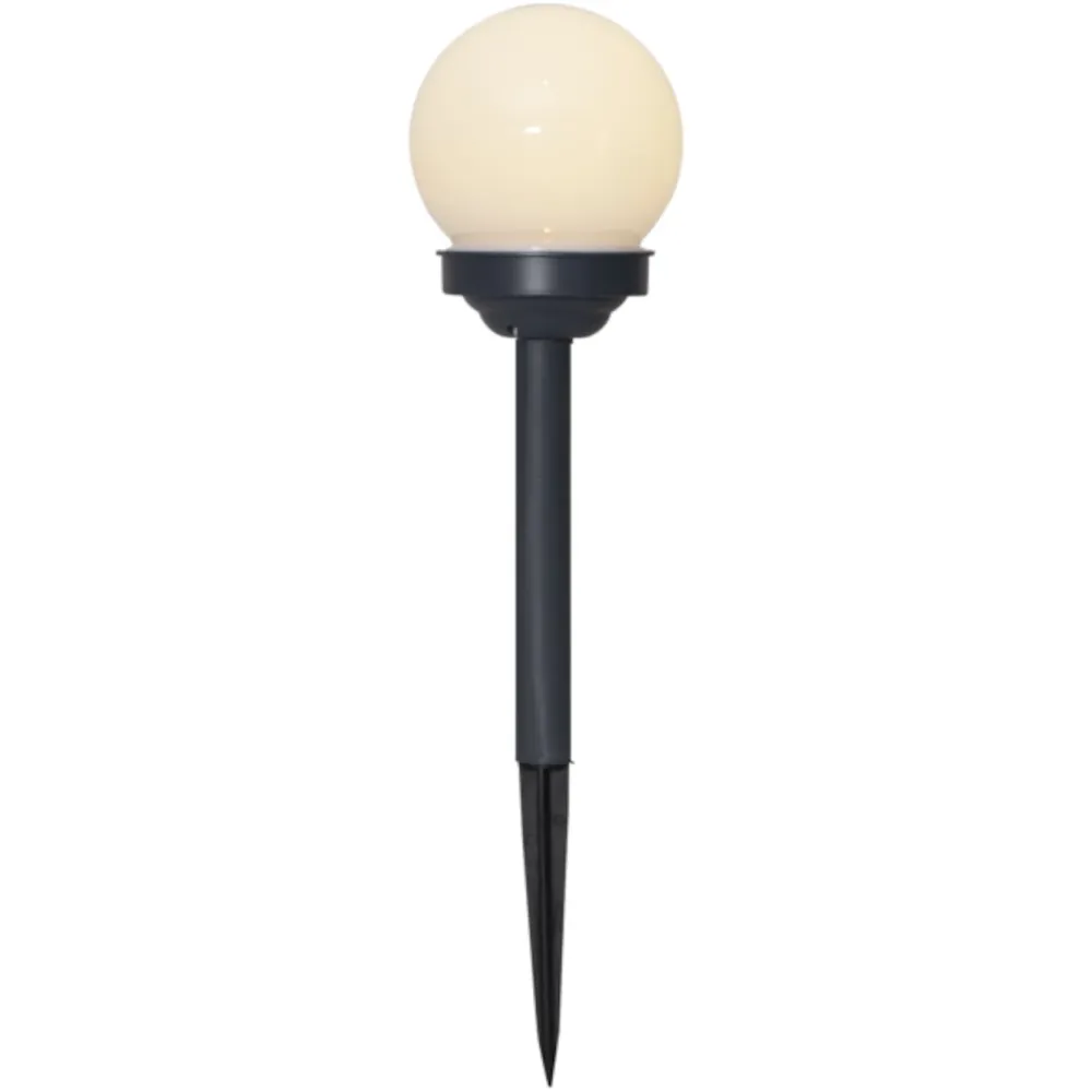 Kjell Utendørs Belysning|Solcelledrevet LED-lampe Ø10 cm 4-pk.