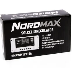 Kjell Solceller Og Strømforsyning|Solcelleregulator 10 A