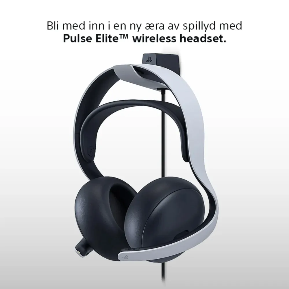 Sony Gaming Hodetelefoner|Trådløst Pulse Elite-headset for Playstation 5