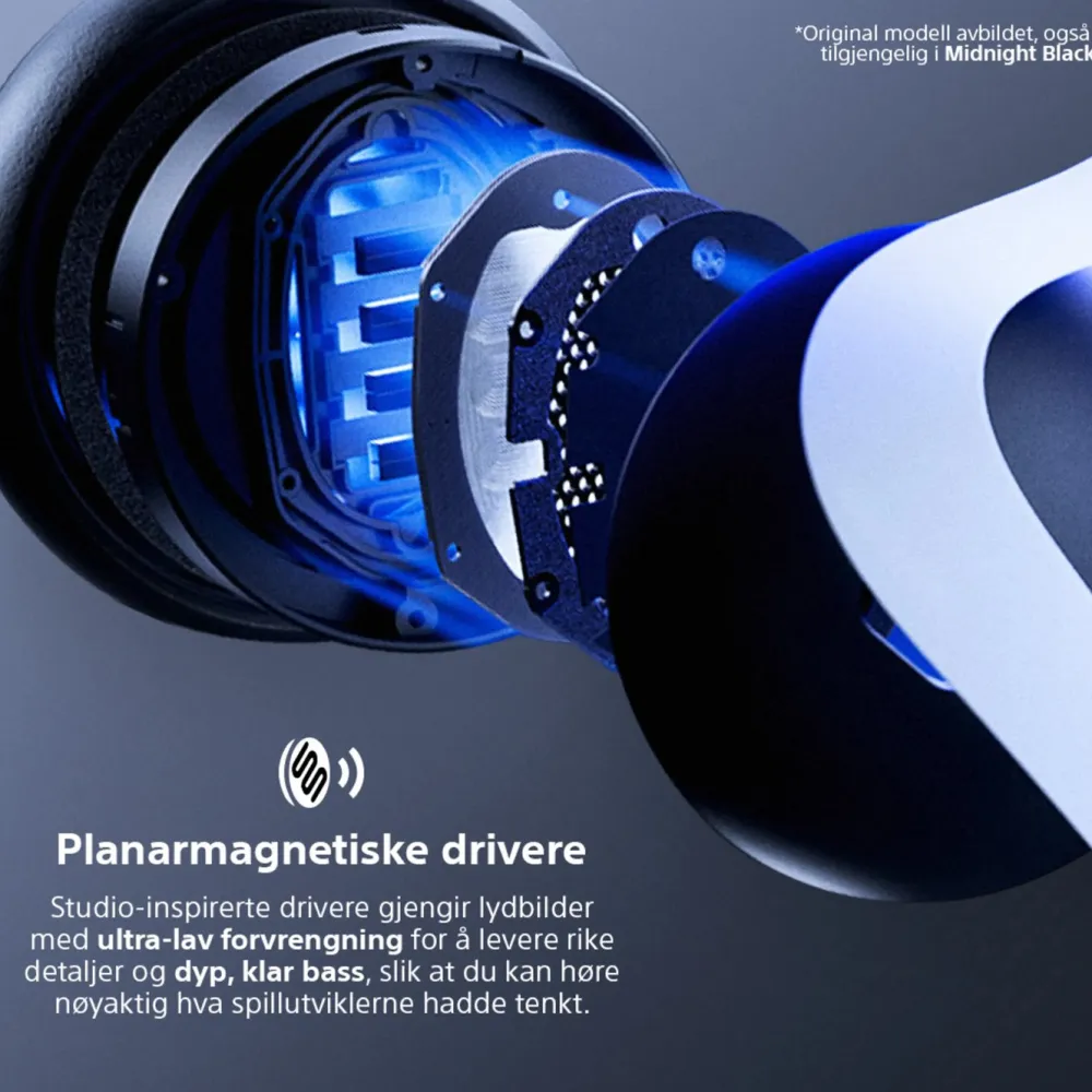 Sony Gaming Hodetelefoner|Trådløst Pulse Elite-headset for Playstation 5