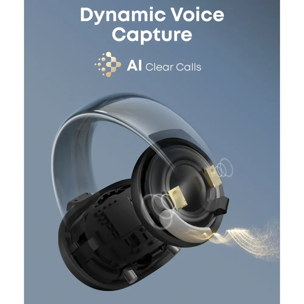 Soundcore Hodetelefoner Og Hodesett|AeroClip Svart