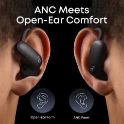 Soundcore Dataheadset|Hodetelefoner Og Hodesett|AeroFit 2 Pro open ear-hodetelefoner med støyreduksjon