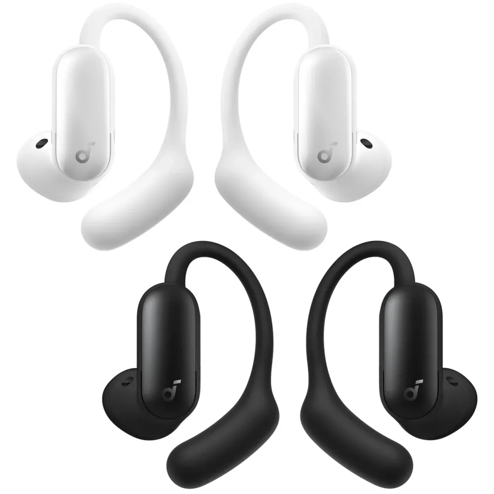 Soundcore Hodetelefoner Og Hodesett|AeroFit 2 Pro open ear-hodetelefoner med støyreduksjon