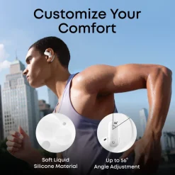 Soundcore Hodetelefoner Og Hodesett|AeroFit 2 Pro open ear-hodetelefoner med støyreduksjon