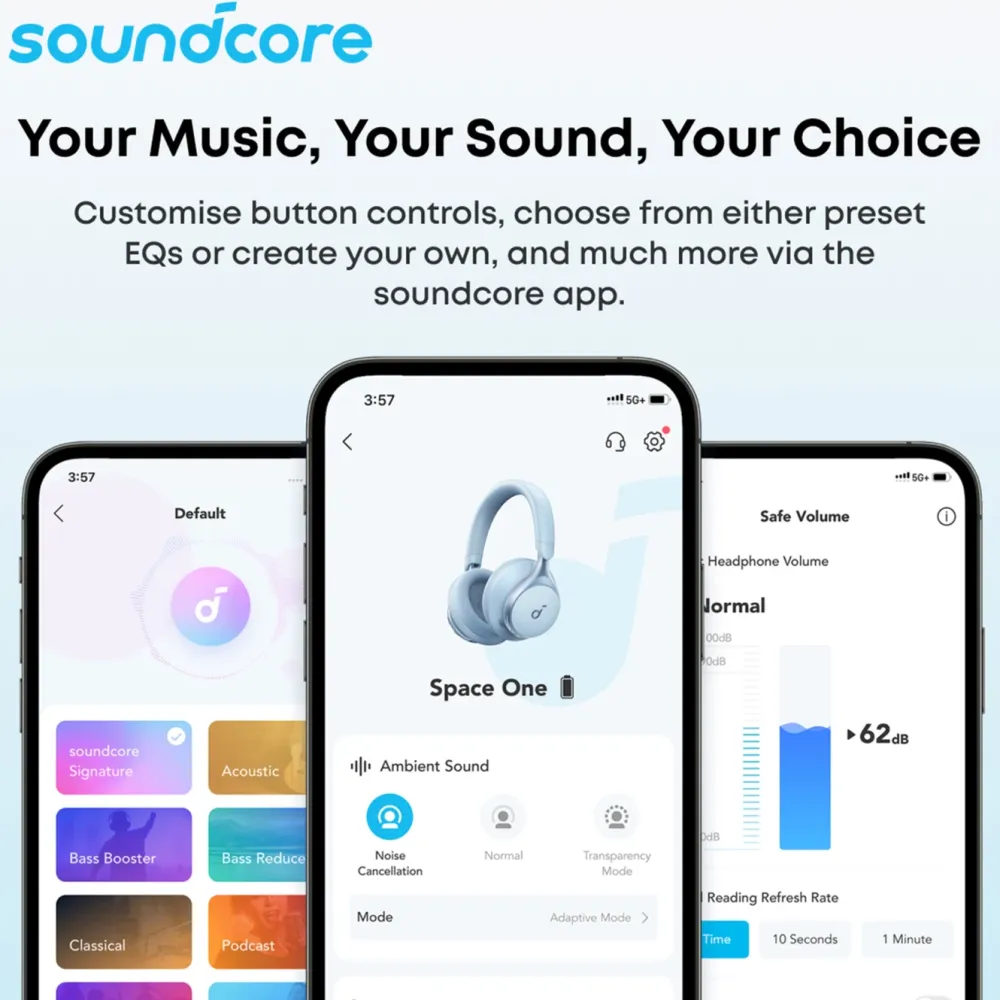 Soundcore Hodetelefoner Og Hodesett|AeroFit 2 Pro open ear-hodetelefoner med støyreduksjon