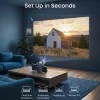 Soundcore Rengjøring|Foto Og Video|P1i smart portabel projektor med vendbare høyttalere Svart