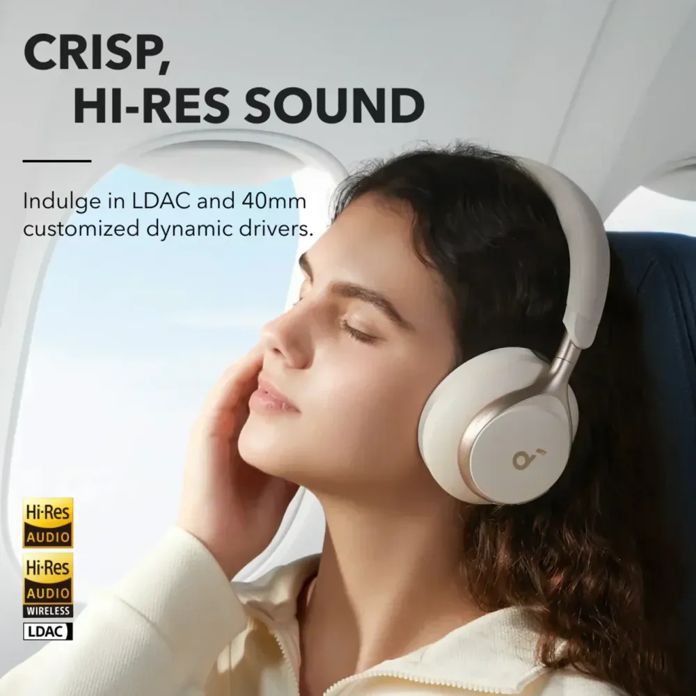 Soundcore Hodetelefoner Og Hodesett|Space One