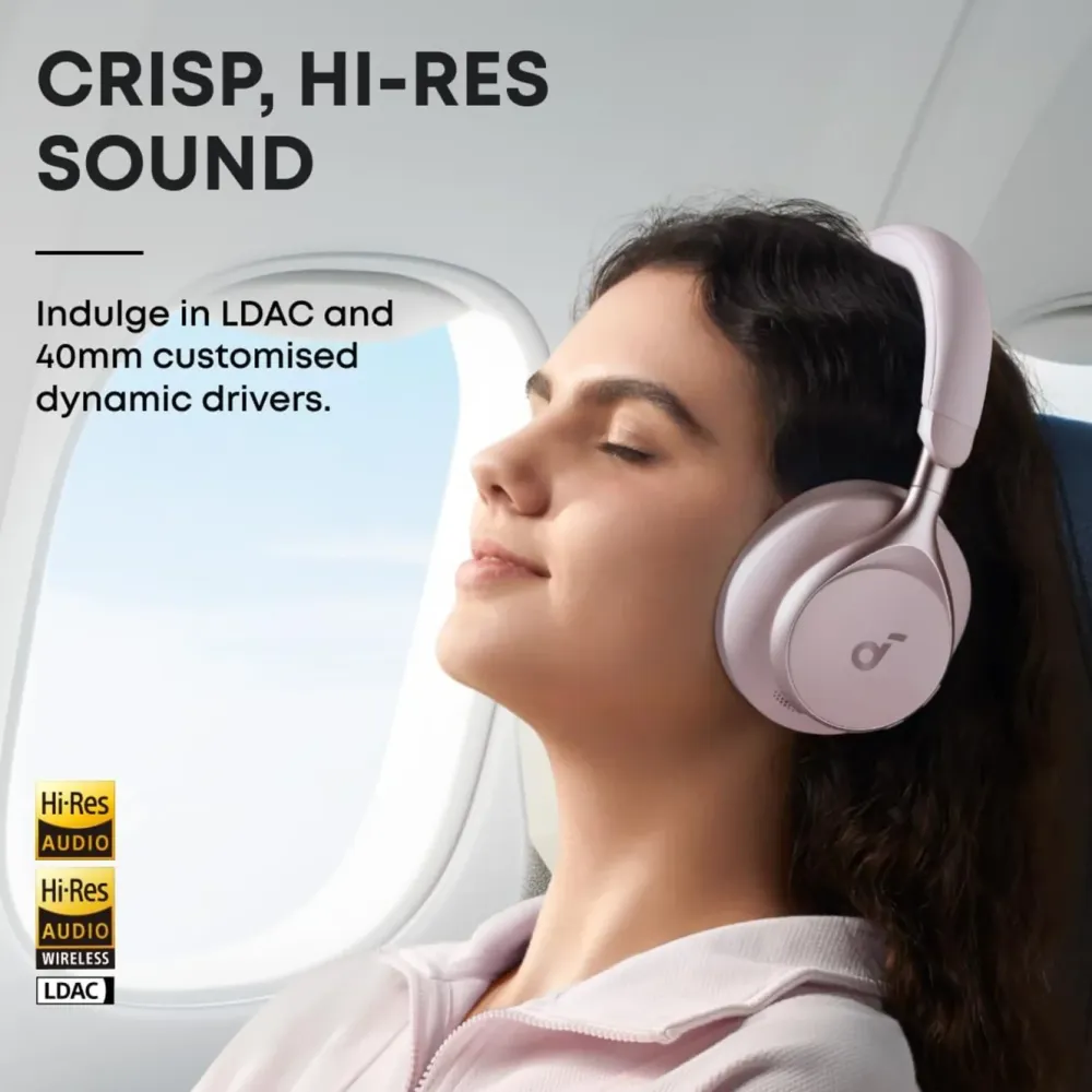 Soundcore Hodetelefoner Og Hodesett|Space One