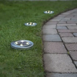 Star Trading Utendørs Belysning|Lawnlight Solcelledrevet belysning 3-pk.