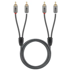 Kjell Lyd- & Videokabler|Stereo RCA-kabel 2 m