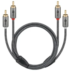 Kjell Lyd- & Videokabler|Stereo RCA-kabel 0,5 m
