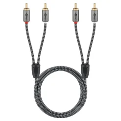 Kjell Lyd- & Videokabler|Stereo RCA-kabel 5 m