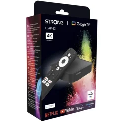 STRONG Tv Og Tilbehør|LEAP-S3 Mediespiller med Android-TV