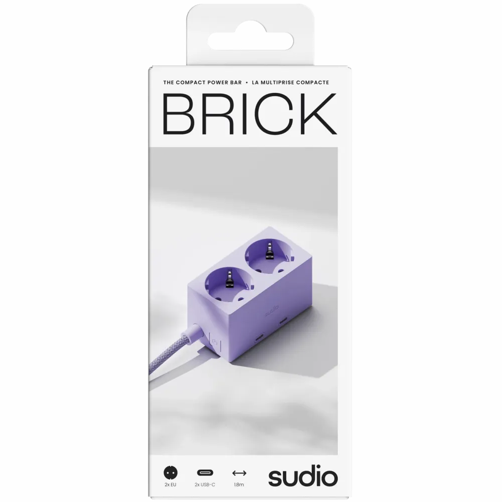 Sudio Iphone-Tilbehør|Sterkstrøm|Brick grenuttak med GaN-lading 30 W