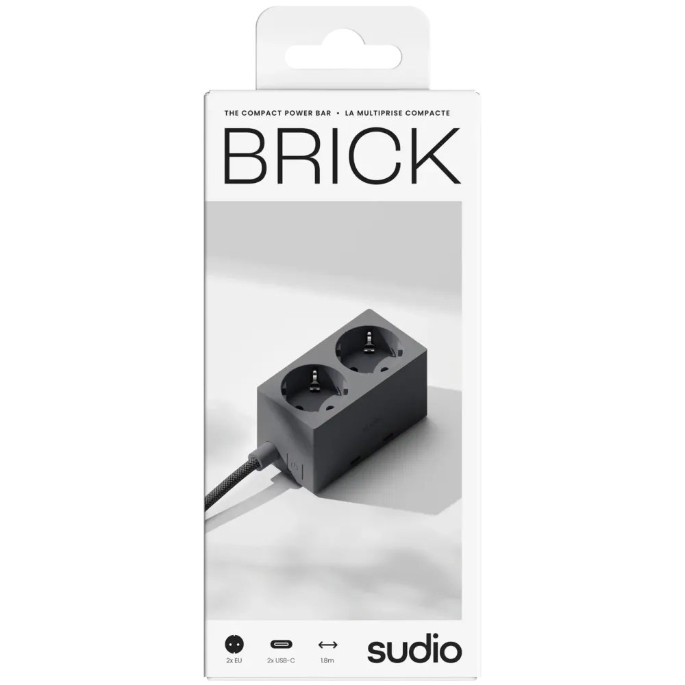 Sudio Iphone-Tilbehør|Sterkstrøm|Brick grenuttak med GaN-lading 30 W