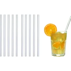 Kjell Kjøkken Og Spisestue|Sugerør i glass 10-pk.