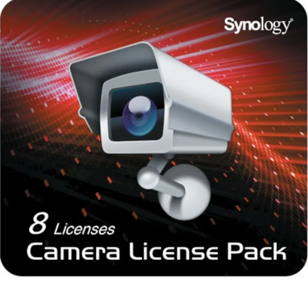 Synology Datatilbehør|Lagring|Surveillance Station 8 kameralisenser