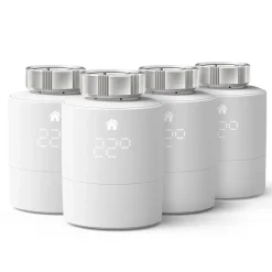 tado Inneklima|Temperaturkontroll|Ekstra termostat til Radiator V3+ 4-pk.