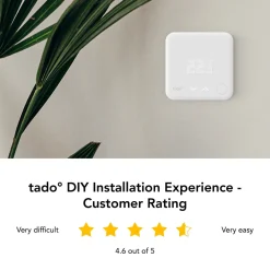 tado Inneklima|Temperaturkontroll|Ekstra termostat til Wired Smart Thermostat V3+